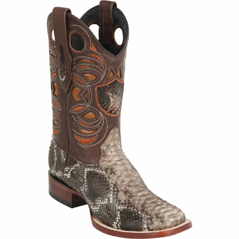 Men's Wild West Python Ranch Toe Boots 282457