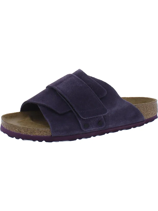 Sandals-for-foodiesSandals with Open Toe-Kyoto Womens Solid Flat Slide Sandals