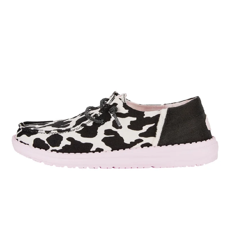 Wendy Funk Cow - Black/Pink