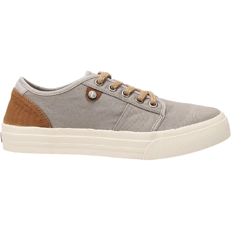 Autographed Casual Shoes-Casual shoes with urban soles-Women's Taos Super Soul Grey/Whiskey Vintage Canvas