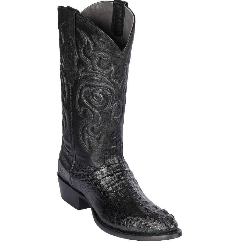 Men's Los Altos Caiman Hornback Round Toe Boots 6502