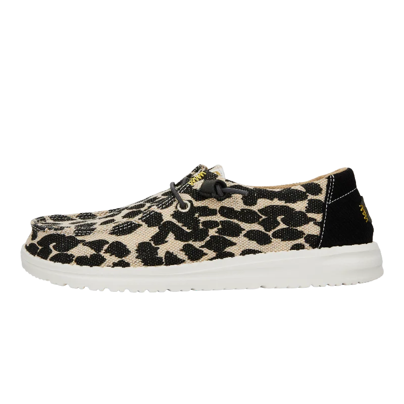 Wendy Leopard - Black/Grey