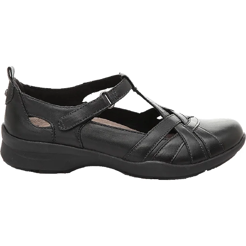 Business Casual Shoes-Casual shoes with summer appeal-Women's Earth Ocelot Black Leather