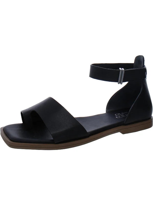 Sandals-for-outdoor-useSandals with Reliable Flexibility-Miras Womens Leather Toe Loop Ankle Strap