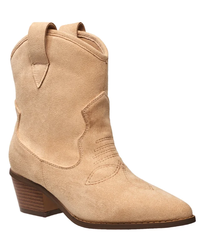 booties for denim outfits-  French Connection Women's Carrie Booties