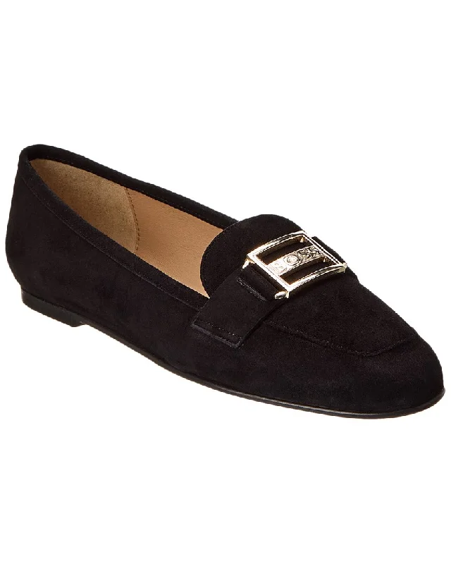 Loafers lightweight feel-Loafers for weekend wear-Hugo Boss Maude Suede Moccasin