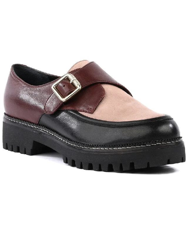 Loafers modern cut-Loafers with pull-on style-Seychelles Catch Me Leather & Suede Loafer