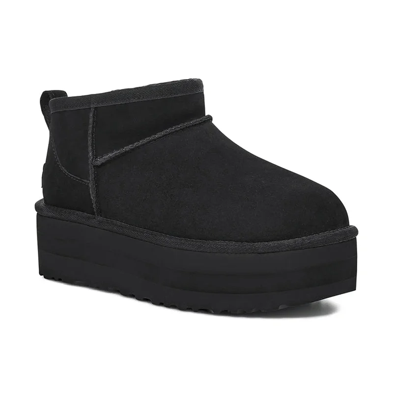 Women's Classic Ultra Mini Platform Black