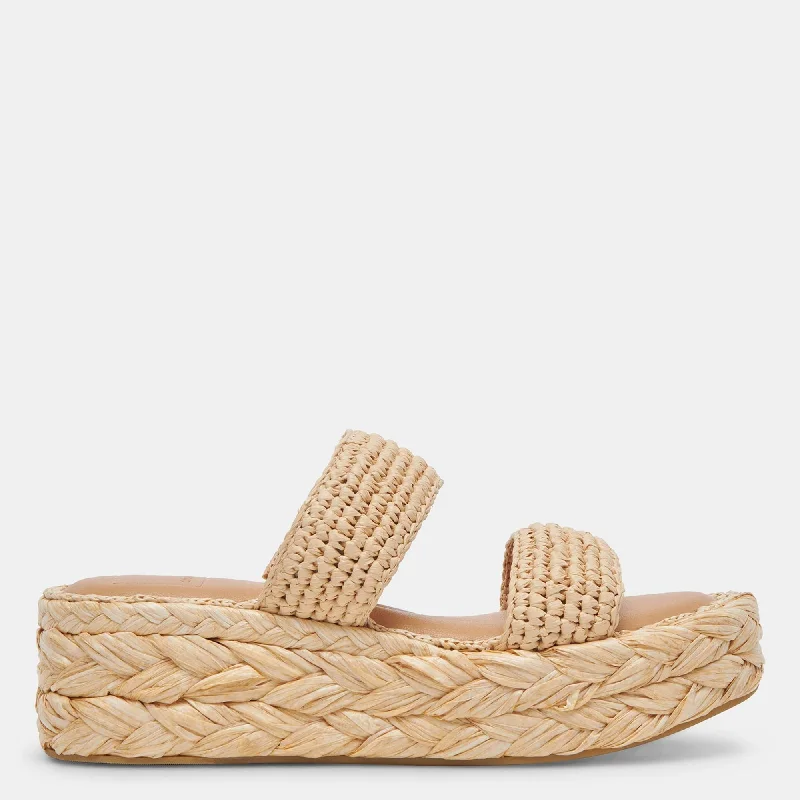 Sandals-for-travel-bloggersSandals with High Flexibility-Corla Sandals Lt Natural Raffia