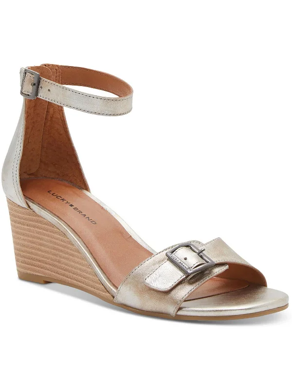 Sandals-for-tangoSandals with Reliable Flexibility-Jodella Womens Leather Metallic Wedge Sandals