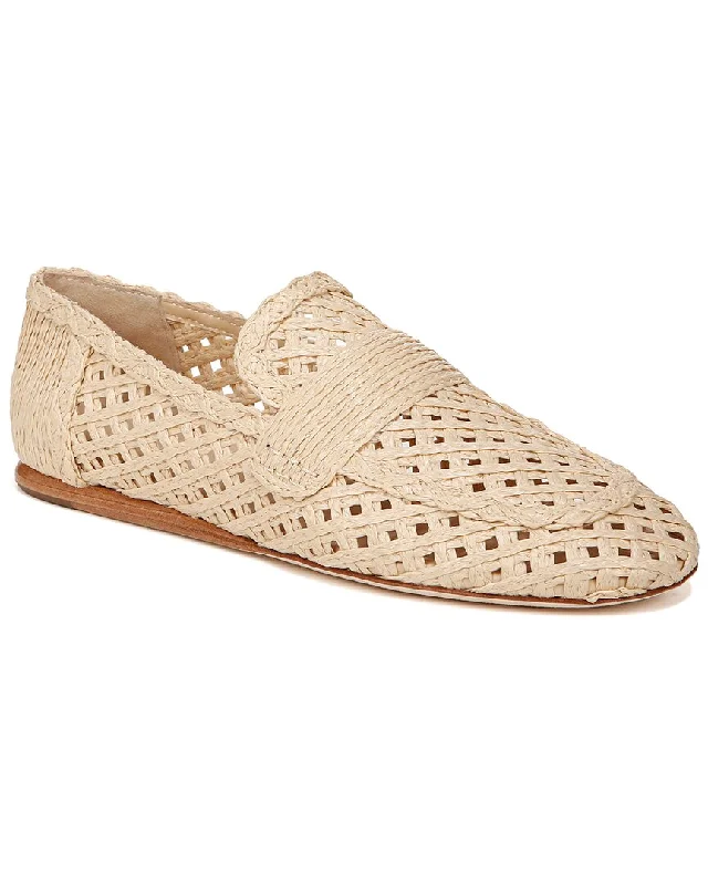 Loafers summer sale-Loafers for fashion bloggers-Vince Davis Raffia Slip-on