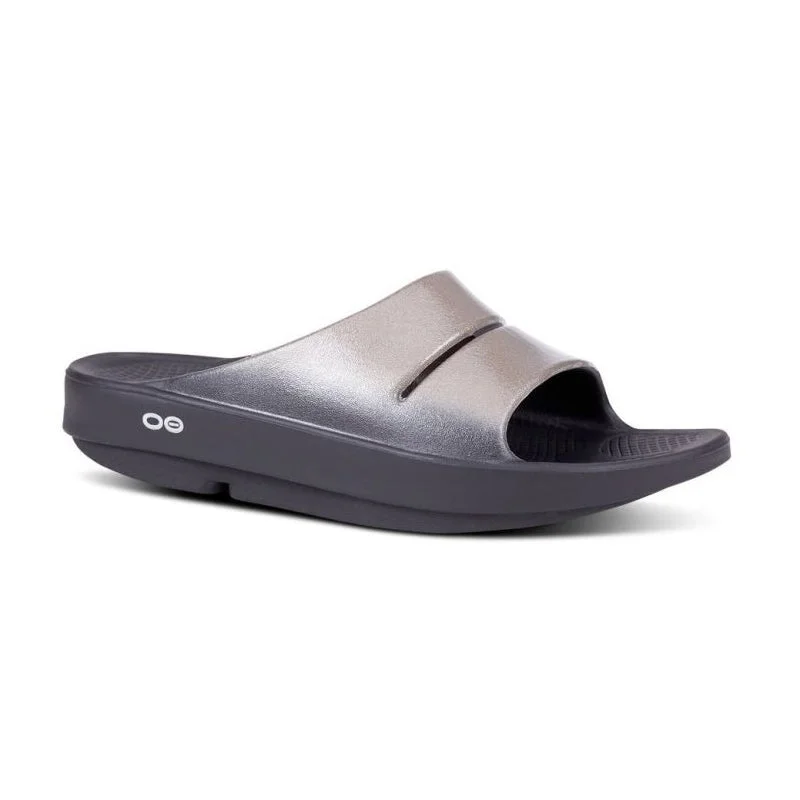 Women's OOahh Luxe Slide Black/Latte