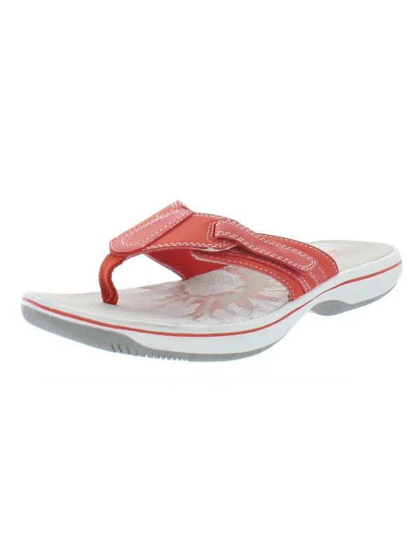 Sandals-for-shortsSandals with Fast Durability-Brinkley Womens Synthetic Slip On Thong Sandals