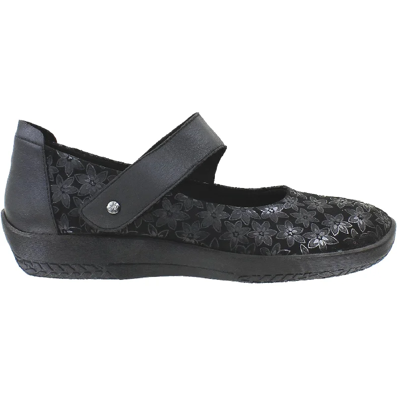 Joy Casual Shoes-Casual shoes with urban soles-Women's Arcopedico Cosmo Black Agatha Lytech