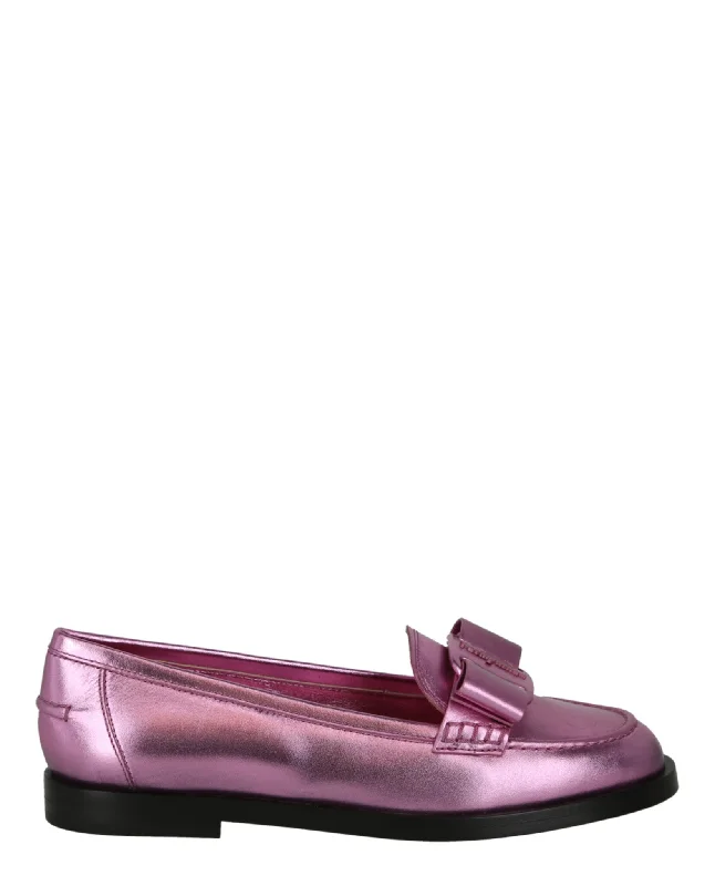 Loafers exclusive offer-Loafers for bold statements-Viva Metallic Loafers