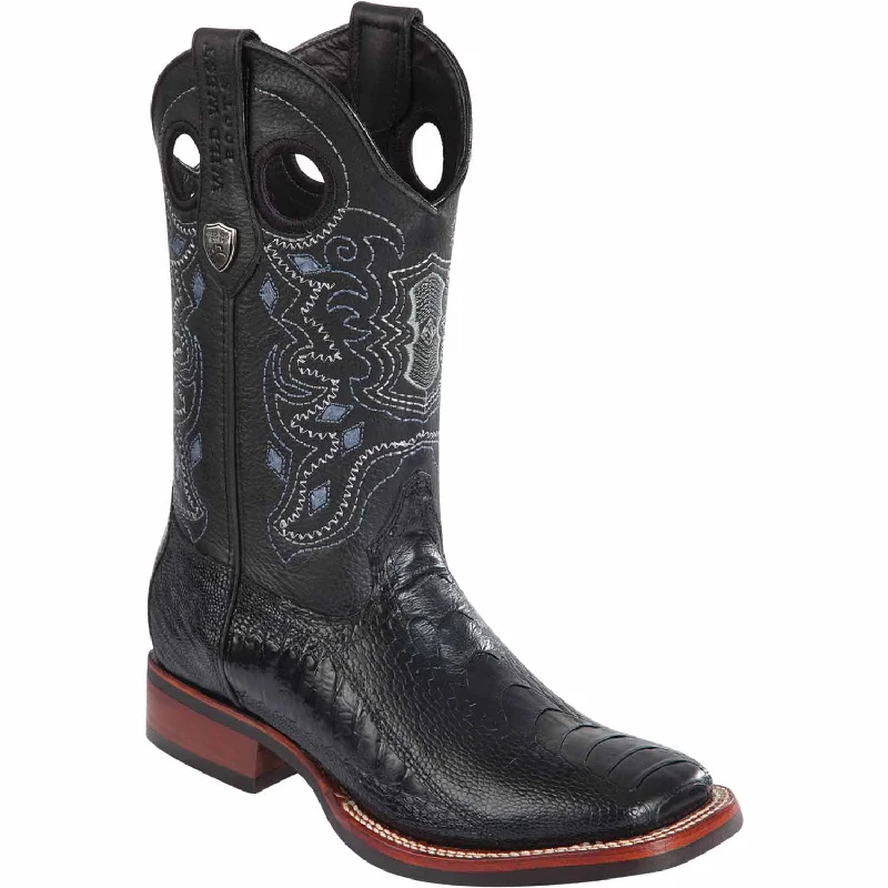 Men's Wild West Ostrich Leg Ranch Toe Boots 282505