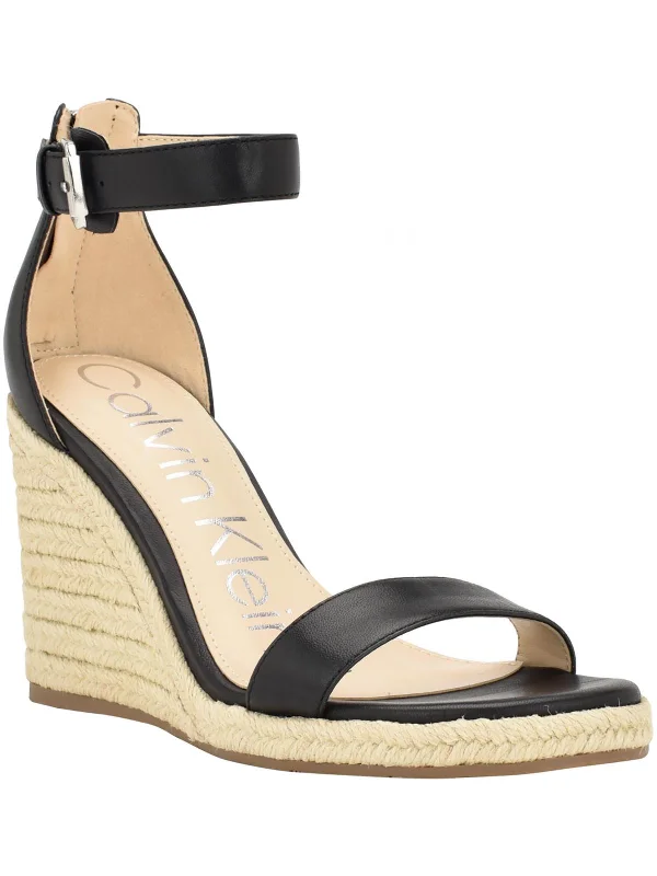 Sandals-for-partySandals with Bold Flexibility-NOSHELA Womens Leather Open Toe Wedge Sandals