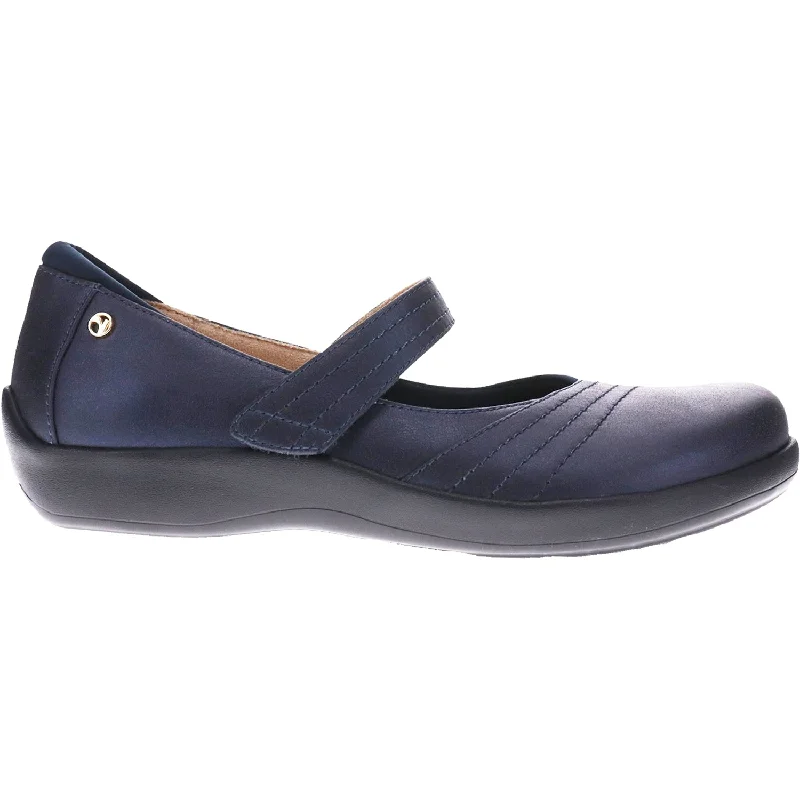 Thermal Casual Shoes-Casual shoes with trendy design-Women's Revere Timaru Sapphire Leather