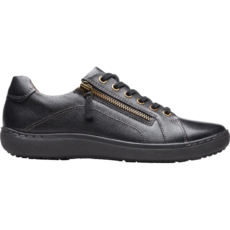 TikTok Casual Shoes-Casual shoes with modern appeal-Women's Clarks Nalle Lace Black Leather