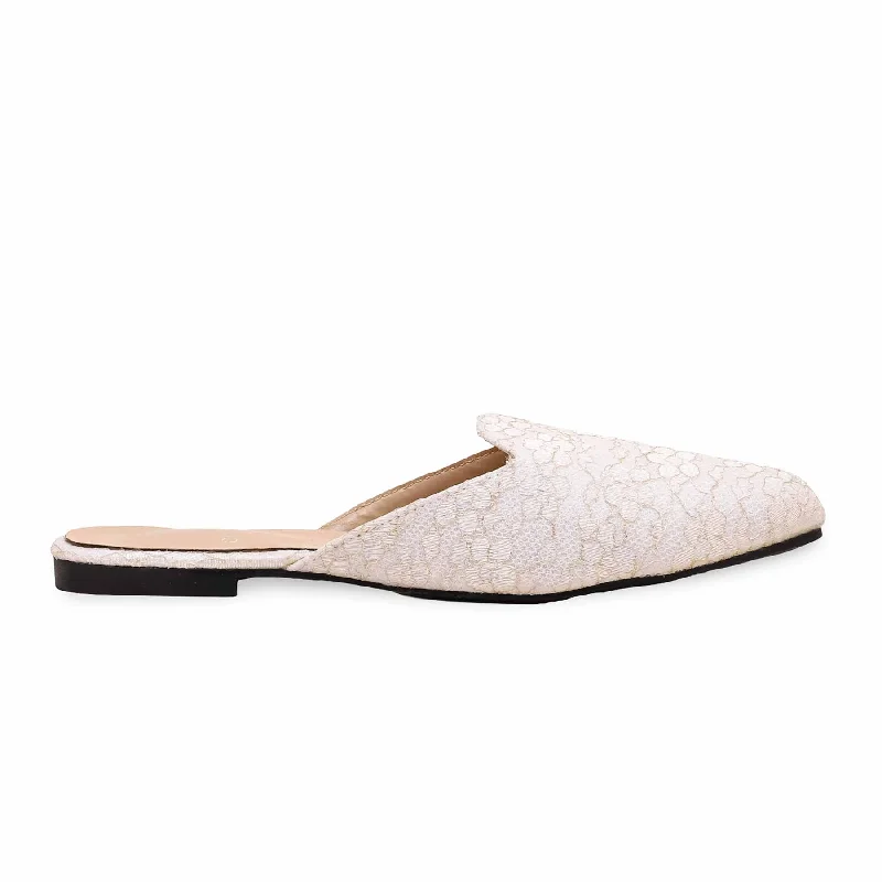 Slippers starry night-Slippers with rough soles-Cream Casual Chappal CL1827