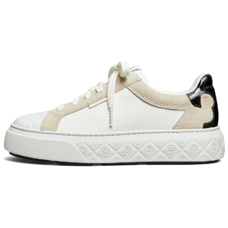 Athletic Shoes coach-Athletic Shoes for Rated-Tory Burch Ladybug Sneaker Titanium White/Black