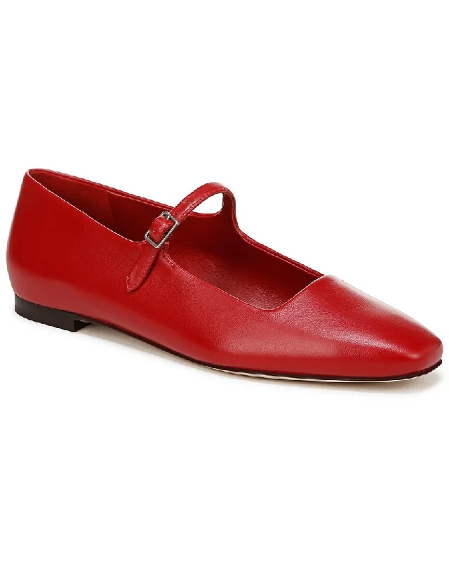 Loafers with suit-Loafers with matte finish-Vince Brodi Mary Jane-B Leather Slip-on