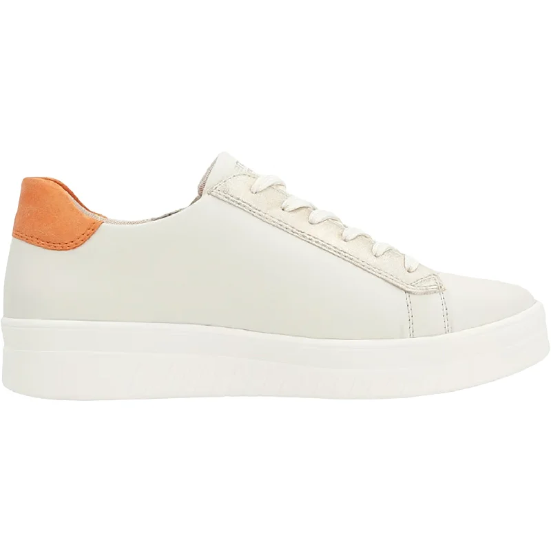 Vegan Lifestyle Casual Shoes-Casual shoes with durable stitching-Women's Remonte D0J03-81 Kendra 03 Offwhite/Muschel/Perle/Oran Leather